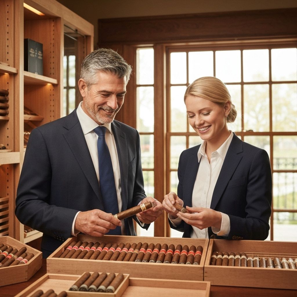 Zespół ekspertów Sklep Cygara w humidorze